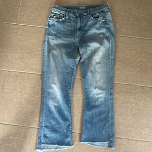 Mother Jeans Insider Step Fray